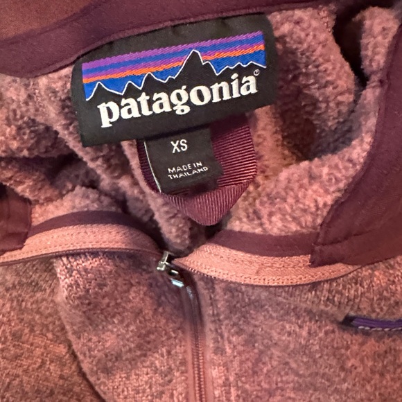 Patagonia Burgundy Women's Better Sweater 1/4-Zip Fleece size .xs - Picture 5 of 6